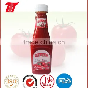 Organic and Natural Color Tomato Ketchup in Plastic Bottle thumbnail-6