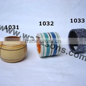High Quality Wood Napkin Ring thumbnail-1
