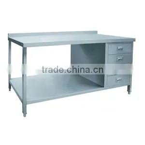 TT-BC322G Stainless Steel 44KG Work Table With Drawer thumbnail-1