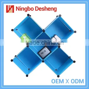 Magic Diy Wardrobe Interlocking Foldable Storage Cube thumbnail-3