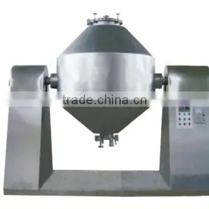 Factory Price Double Cone Rotary Vacuum Dryer for Drying Food Powder thumbnail-5