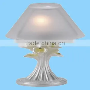 White Resin Calla Lily Candle Lamp Elegant Wedding Favors thumbnail-1