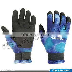 2mm Blue Camofluge Neoprene/Amara Glove thumbnail-1