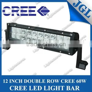 China Manufacturer off Road Driving Cree 60w Led Light Bar,combo Beam Headlights for Truck Jeep SUV ATV thumbnail-1