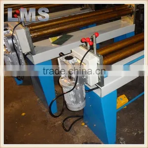 LMS W11 Hydraulic Metal Sheet 3 Roller Bending Machine thumbnail-6