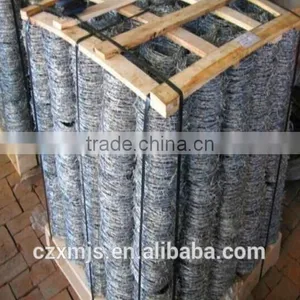 Galvanized Barbed Wire Roll Price Double Twist Barbed Wire Coil Barded Wire Fence Spools thumbnail-5