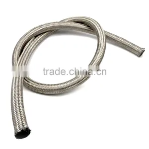 2017 Best Selling 1500 PSI CPE AN 10 Braided Stainless Steel Oil Fuel Line Hose thumbnail-2