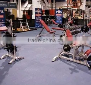Interlocking Gym Rubber Tile Flooring thumbnail-1