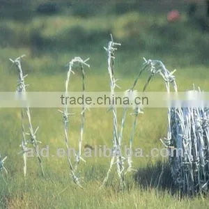 Electro Galvanized Barbed Wire Anlida Wire Mesh Manufacturer ISO9001 thumbnail-1