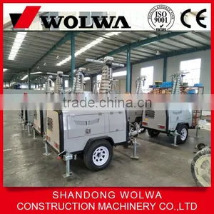 Hydraulic Lift Trailer Type Light Tower GNZM61c thumbnail-2