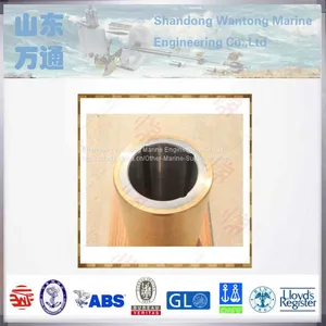 Cooper Sheeve Oil Lubrication Stern Tube White Metal BearingJQ/CS48A With Flange thumbnail-2