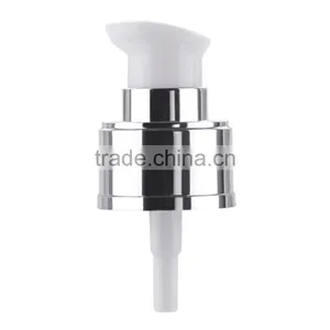 Aluminum Cream Pump With Transparent Cap thumbnail-2