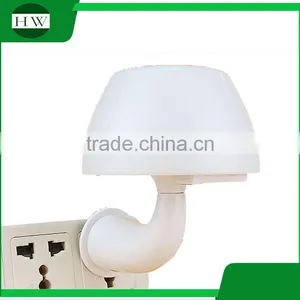 Children Plastic Mini Cartoon Mushroom Electric Plug Socket Led Sensor Day Night Lamp Light thumbnail-5