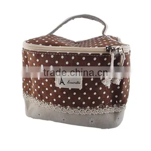 Greenwell 2 Waterproof Lunch Bag Tote Insulated Cooler Carry Bag for Travel and Picnic, Colorful Flower thumbnail-6