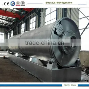 Tyre Waste Reprocessing Recycle Machine Extracing Pyrolysis Oil thumbnail-2