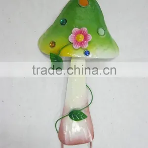 2015 Newest Metal Mushroom Stakes Painted Mushroom Garden Stakes Garden Decoration Mushroom Beautiful Mushroom Garden Mushroom thumbnail-1