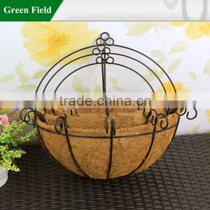 Metal Wall Baskets for Garden Flowers thumbnail-1