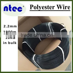 2.2mm Black Color Polyester Monofilament Yarn for Greenhouse thumbnail-1