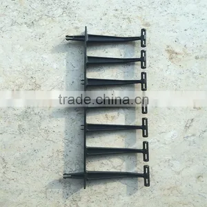 ABS Plastic Vertical Cable Management Ring With Clip Easy Installation thumbnail-1