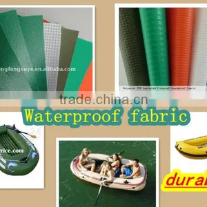 Waterproof PVC Inflatable Boat Fabric thumbnail-1