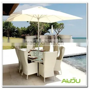 Audu Beach Umbrella,White Beach Side Umbrella Inside Table thumbnail-1