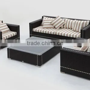Outdoor Furniture Rattan/wickwer Sofa Set 4302 thumbnail-3