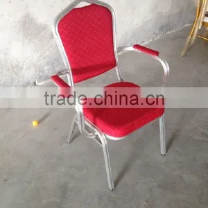 Metal Frame Dining Chair/model Metal Chair Armrest/hotel Chair thumbnail-1