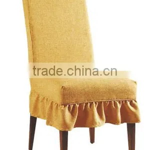 Ruffled Pleat Chair Cover for Restaurant Used thumbnail-1