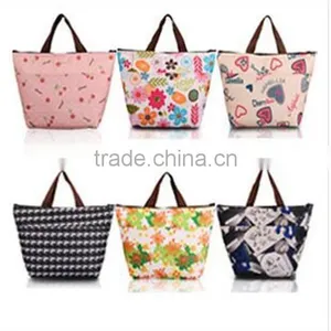 N284 Thermal Insulation Lunch Tote Cooler Bag For Women thumbnail-3