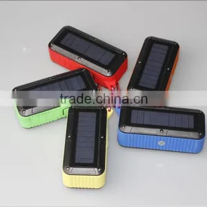 Factory Direct Outdoor Hook Style Waterproof Solar Recharheable Wireless Bluetooth Speaker thumbnail-1