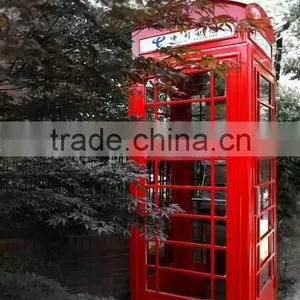 Street Popular Metal Telephone Booth Design thumbnail-2