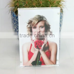 Wholesale Custom Handmade Large Acrylic Cube Photo Frame thumbnail-2