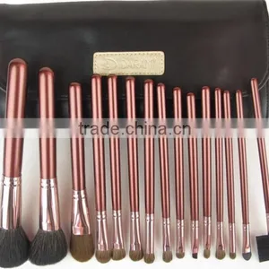Newest Product Black 15pcs Personalized Makeup Brush Set thumbnail-2