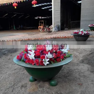 Cast Iron or Ductile Iron Flowerpot,metal Casting Flower Pots thumbnail-3