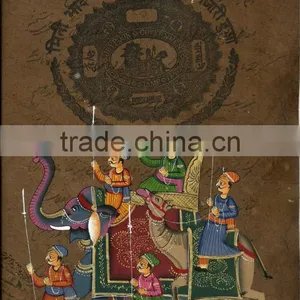 Unique Handpainted Indian Paintings-B thumbnail-1