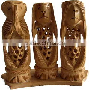 Carved Wooden Animals thumbnail-1