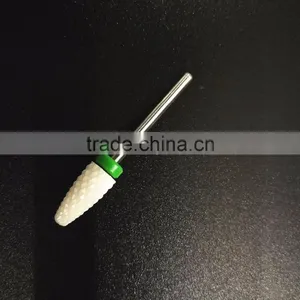 C(Coarse) Flame Head Ceramic Nail Drill Bits HXTC03 thumbnail-3