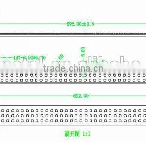 60cm Large Traffic Linear Waste Drain Sus304 Floor Drain Bathroom Shower Drain thumbnail-2