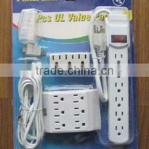 S30493 UL 5 Pieces Power Strip Value Pack thumbnail-1
