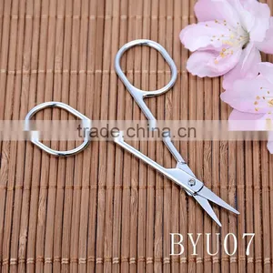 BYU07 Multi-use Eyebrow Shaping Stainless Steel Women Makeup Scissor Beauty Tool thumbnail-4
