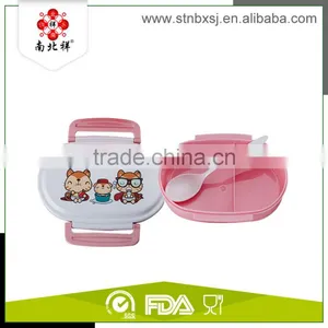 550ML Plastic Cartoon Lunch Box For Kids thumbnail-3