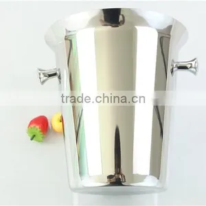 Wine Beer Bottle Custom Logo Stainless Steel Ice Bucket thumbnail-4