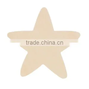 Unfinished Wooden Star Shape thumbnail-1