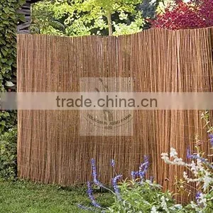Natural Brown Willow Fence thumbnail-6
