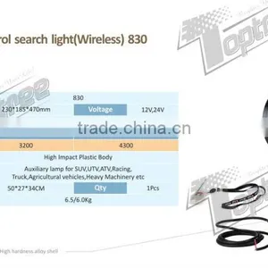 TOPTREE 2012 Super New 55W HID Remote Control Working Lamp 830 thumbnail-1