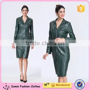 New Fashion Clothing Manufacturers Premium Women Leather Jacket thumbnail-1
