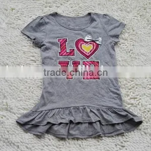 Garment Stocks Girl's Fashion New Desgin T-shirt thumbnail-1