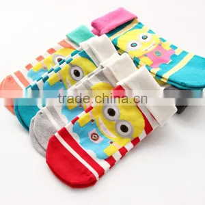 Funny Good Quality Child Sock Cartoon Tube Sock thumbnail-1