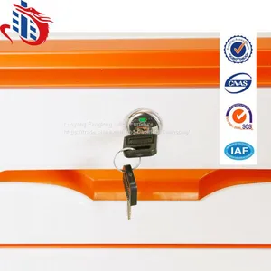 China Manufacturer Steel Storage Cabinet With Middle Drawers thumbnail-3