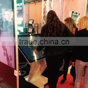 2015 Hot Sell Slim hd Touch Screen All in One Rs232 Intel i3 i5 Airport Touch Monitor thumbnail-1